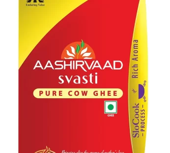 Aashirvaad Svasti Pure Cow Ghee – Desi Ghee with Rich Aroma – 1L