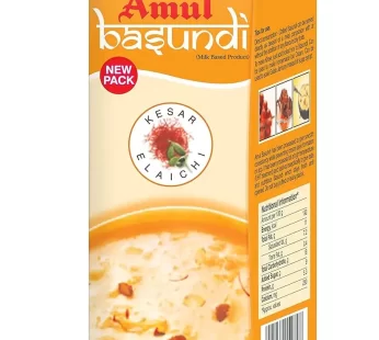 Amul Basundi Kesar Elaichi, 250 ml Tp