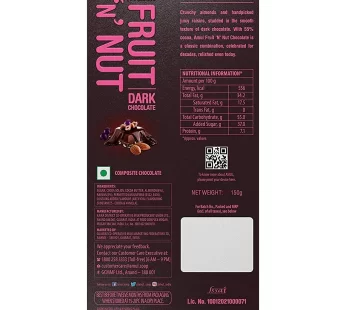 Amul Fruit N Nut Chocolate I Love You, 150 g (Chocolate bar)