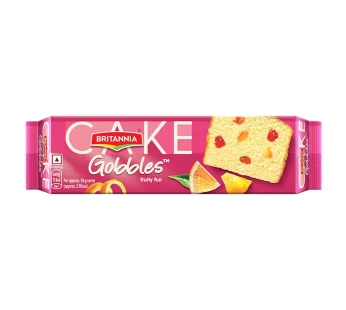 Britannia Gobbles Bar Cake Fruity Fun, 110 g