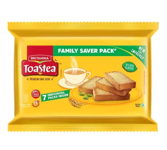 Britannia Rusk Toastea Premium Bake , 700gm, Brown