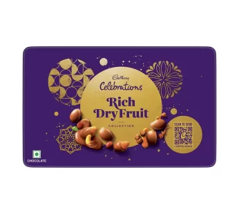 Cadbury Celebrations Rich Dry Fruit Collection Chocolate Gift Box, 177 g