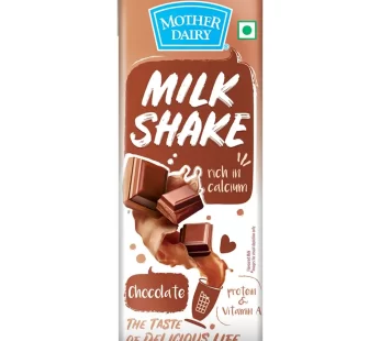 Mother Dairy Chocolate, Milk Shake, 180ml Pack
