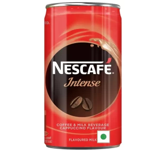 Nescafé Ready to Drink Coffee Flavoured Milk, Intense Cappuccino (Can), 180 Ml