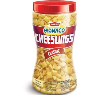 Parle Monaco Cheeslings, 300g (pet jar)