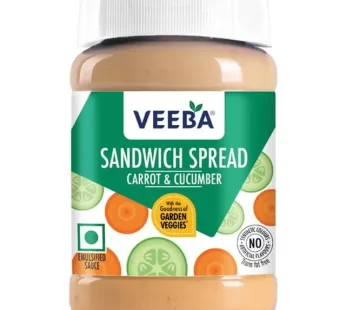 Cremica Sandwich Spread – Carrot + Cucumber, 275g Jar