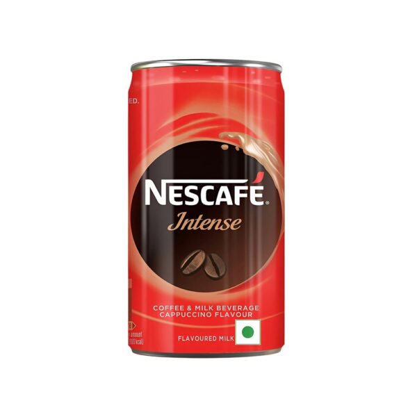 Enjoy Nescafe Intense Cappuccino Cold Coffee - Perfectly chilled for Baddi's coffee enthusiasts, available at Groceville